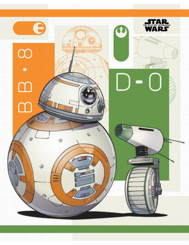 Star Wars: Pyramid - Rise Of Skywalker - Bb8 And D-O (Poster Mini 40x50 Cm)