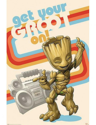 Marvel: Pyramid - Guardians Of The Galaxy 2 - Get Your Groot On (Poster Maxi 61X91,5 Cm)