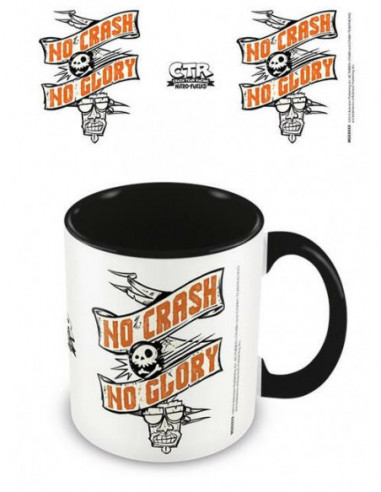 Crash Bandicoot: Crash Team Racing - No Cars No Glory -Coloured Inner Mug- (Tazza)