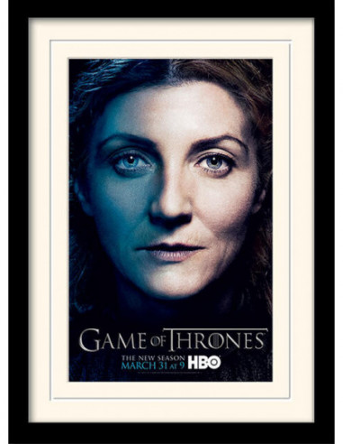 Game Of Thrones - Season 3 - Catelyn (Stampa In Cornice 30X40 Cm)