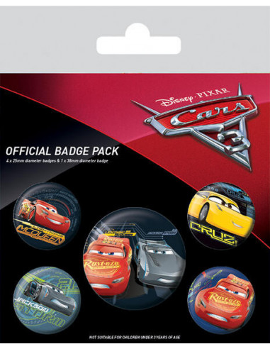 Disney: Cars 3 - Characters (Pin Badge Pack)