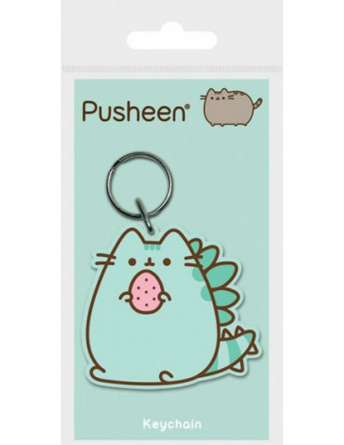 Pusheen: Pusheenosaurus Rubber Keychain (Portachiavi Gomma)