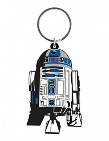 Star Wars: R2 D2 Rubber Keychain (Portachiavi Gomma)