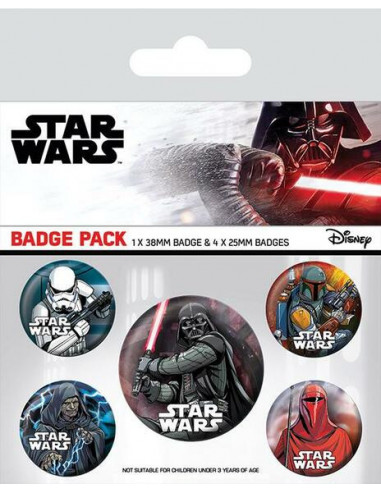 Star Wars: Dark Side (Pin Badge Pack)