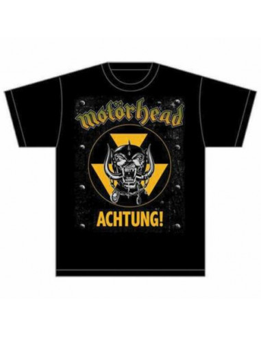 Motorhead: Achtung! (T-Shirt Unisex Tg. S)