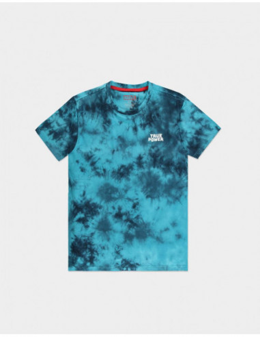 Marvel: Tie Dye Icon Blue (Maglia Manica Lunga Unisex Tg. M)