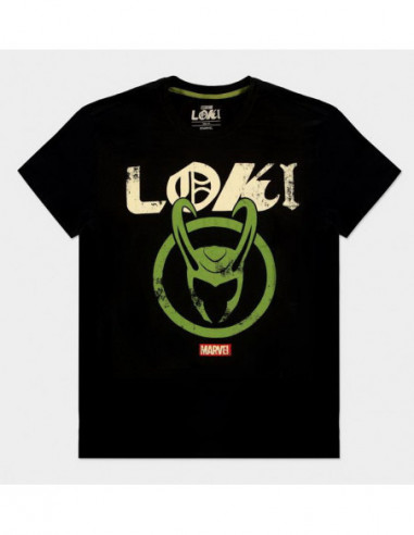 Marvel: Loki - Logo Badge Black (T-Shirt Unisex Tg. M)