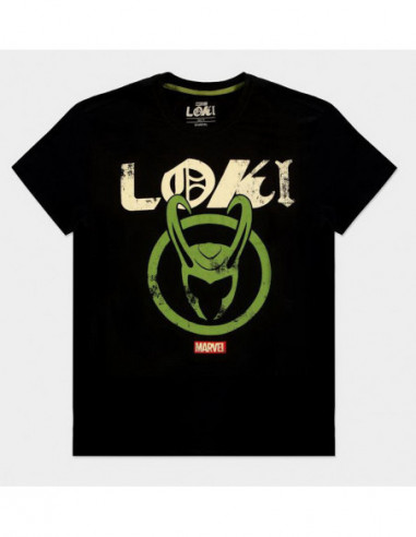 Marvel: Loki - Logo Badge Black (T-Shirt Unisex Tg. 2XL)