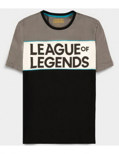 League Of Legends: Cut & Sew Core Black (T-Shirt Unisex Tg. L)