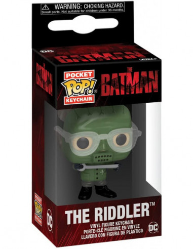 Batman (The): Funko Pop! Keychain - The Riddler (Portachiavi)