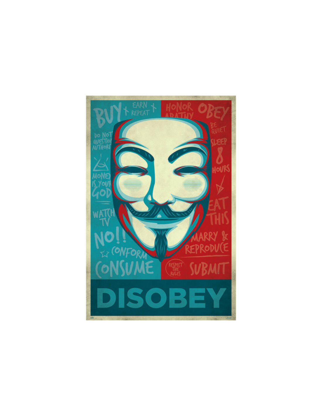 Disobey (Maxi Poster 61x91,50 Cm)