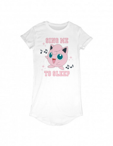 Pokemon: Sing Me To Sleep (T-Shirt Dress Donna Tg. XL)