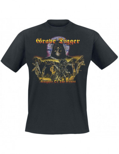 Grave Digger: Knights Of The Cross (T-Shirt Unisex Tg. 3XL)