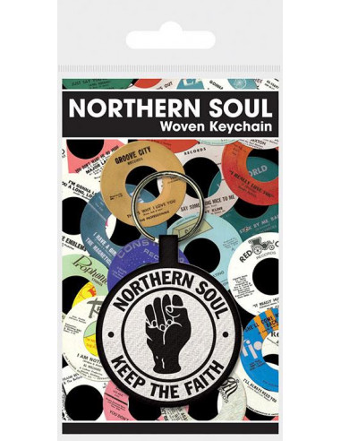 Northern Soul Woven Keychain