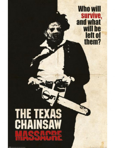 Texas Chainsaw Massacre: Who Will Survive? Maxi Poster