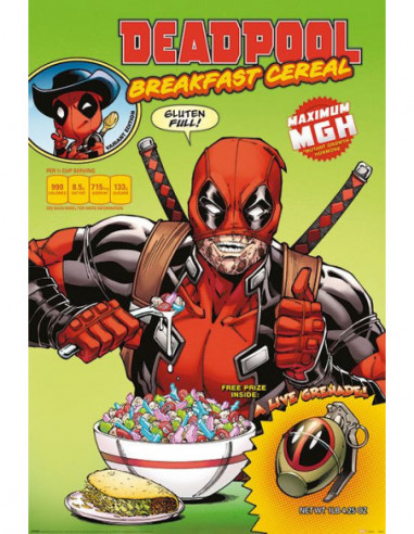 Marvel: Deadpool - Cereal (Maxi Poster 61X91,5 Cm)