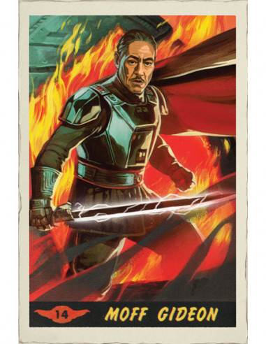 Star Wars: Pyramid - The Mandalorian: Moff Gideon Card Maxi Poster (Poster Maxi 61X91,5 Cm)