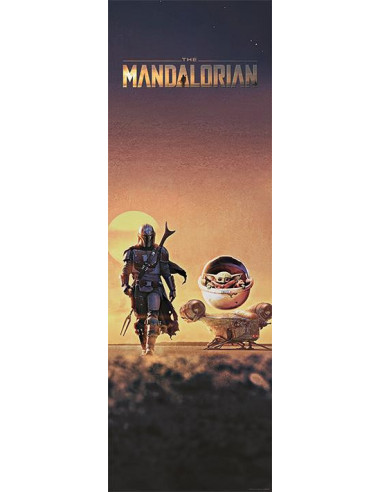 Star Wars: Pyramid - The Mandalorian - The Child Dusk Slim Poster