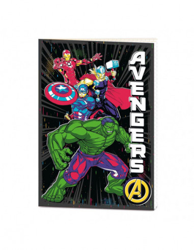 Marvel: Avengers Be Bold A5 Exercise Book (Quaderno)