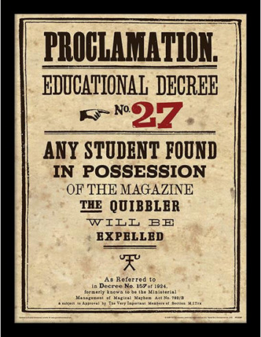 Harry Potter (Educational Decree No. 27)