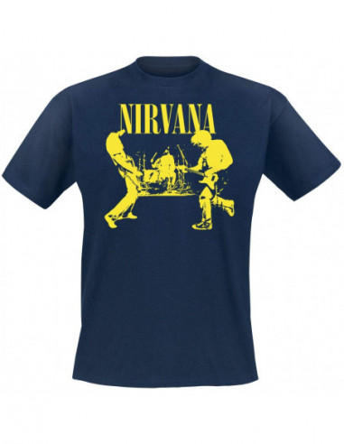 Nirvana: Stage (T-Shirt Unisex Tg. XL)