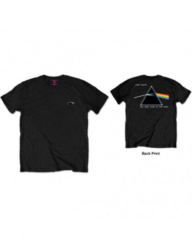 Pink Floyd: Dsotm Prism Black (Back Print/Retail Pack) (T-Shirt Unisex Tg. L)