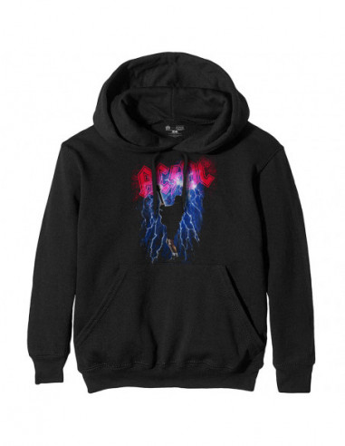 Ac/Dc: Thunderstruck (Felpa Con Cappuccio Unisex Tg. L)