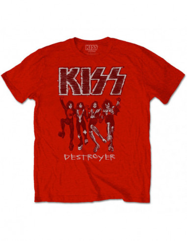 Kiss: Destroyer Sketch (T-Shirt Unisex Tg. 2XL)