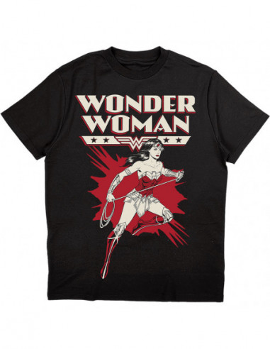 Dc Comics: Wonder Woman Explosion (T-Shirt Unisex Tg. L)