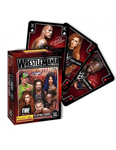 Wrestling: Wwe Wrestlemania Playing Cards