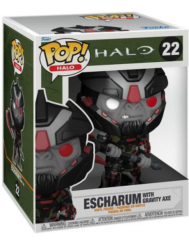 Halo: Funko Pop! Halo - Infinite - Escharum With Gravity Axe (Vinyl Figure 22)