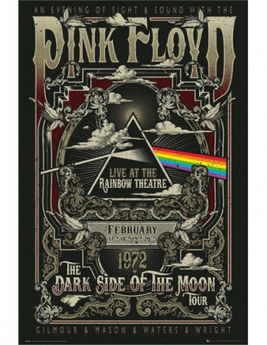 Pink Floyd: Rainbow Theatre (Poster Maxi 61x91,5 Cm)