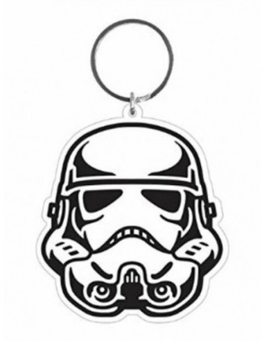 Star Wars: Stormtrooper Rubber Keychain (Portachiavi)