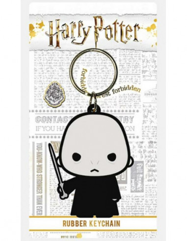 Harry Potter: Voldemort Chibi Rubber Keychain (Portachiavi)