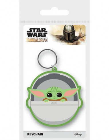 Star Wars: The Mandalorian - The Child Rubber Keychain (Portachiavi Gomma)