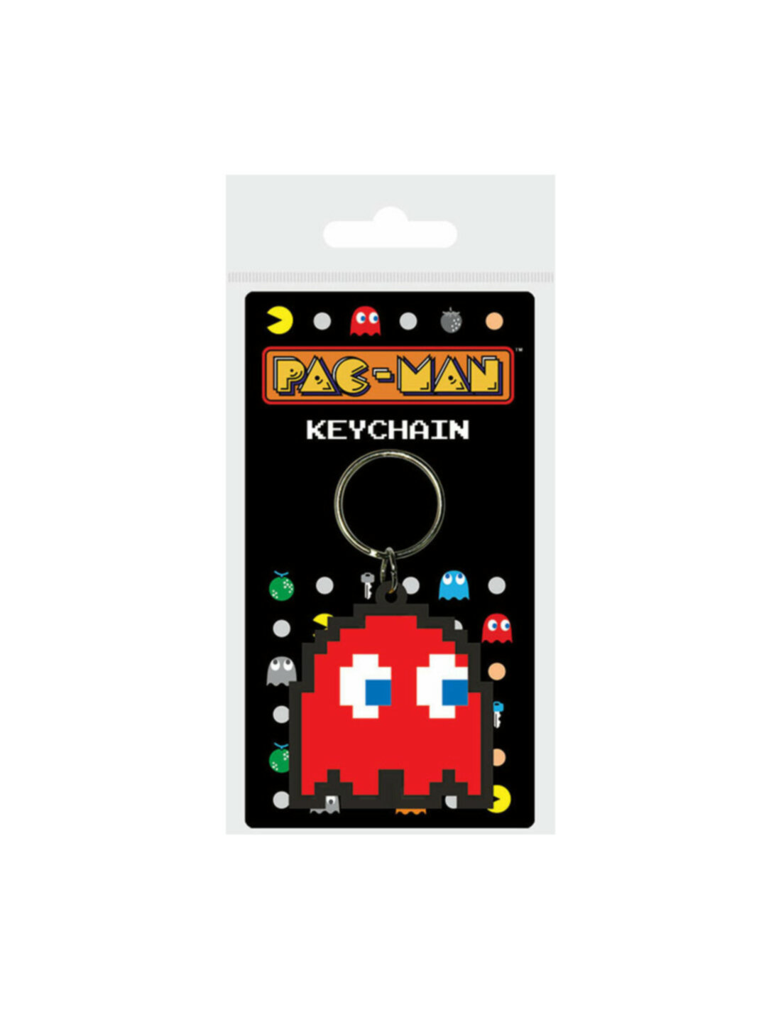 Buy Pac-Man: Blinky Rubber Keychain (Portachiavi Gomma) - Merchandising ...