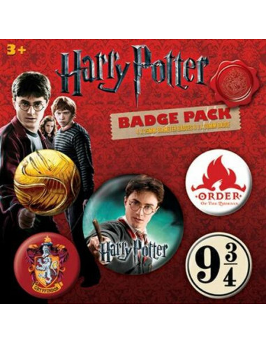 Harry Potter: Gryffindor (Pin Badge Pack)