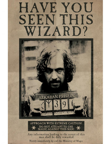 Harry Potter: Pyramid - Wanted Sirius Black (Poster Maxi 61X91,5 Cm)