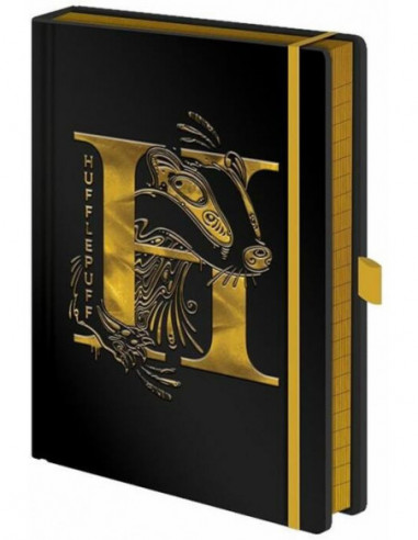 Harry Potter: Hufflepuff Foil Premium A5 Notebook (Quaderno)