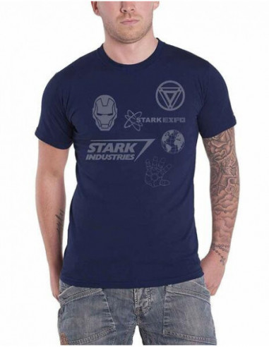 Marvel Comics: Iron Man Stark Expo (T-Shirt Unisex Tg. XL)