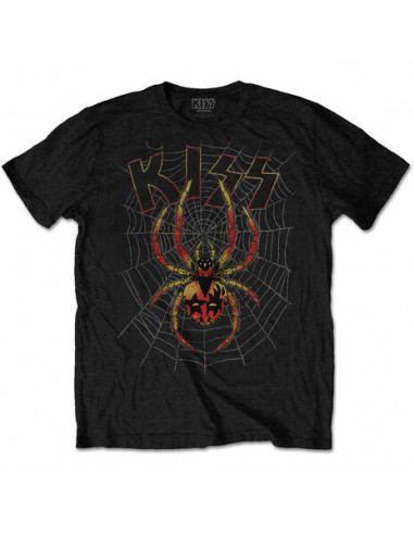 Kiss: Spider (T-Shirt Unisex Tg. L)