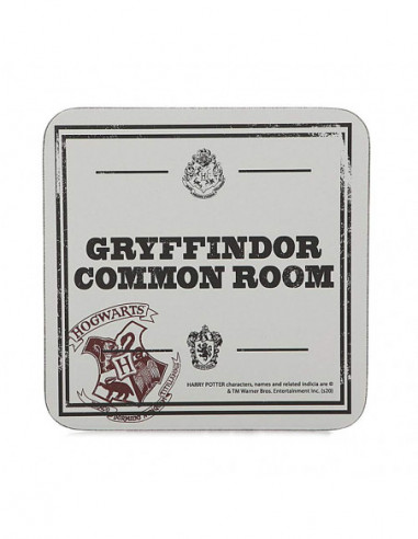 Harry Potter: Gryffindor Common Room Coaster Single (Sottobicchiere)