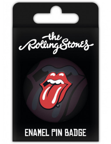 Rolling Stones (The): Lips Enamel Pin Badge (Spilla Smaltata)