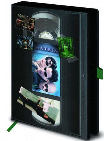 Matrix: Pyramid - VHS A5 Premium Notebook (Quaderno)