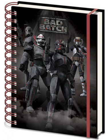 Star Wars: Pyramid - Bad Batch -A5 Wiro Notebook- (Quaderno)