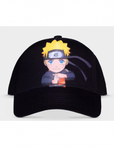 Naruto Shippuden: Boys Adjustable Cap Grey (Cappellino)