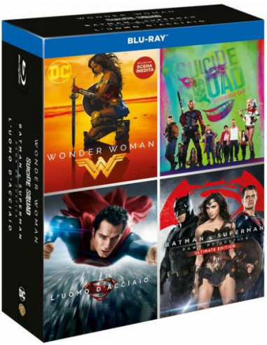 Dc Movies Boxset (4 Blu-Ray)