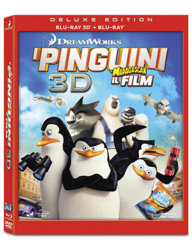 Pinguini Di Madagascar (I) (3D) (Blu-Ray+Blu-Ray 3D)