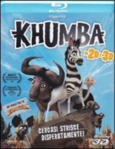 Khumba - Cercasi Strisce Disperatamente (3D) (Blu-Ray 3D)