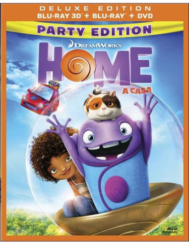 Home - A Casa (3D) (Deluxe Edition) (Blu-Ray 3D+Blu-Ray+Dvd)